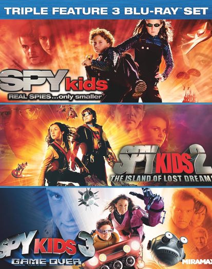 Spy Kids: Triple Feature 3 Disc Blu-Ray Set (2020)