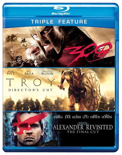 Alexander Revisited / Troy / 300 (Triple-Feature) (2012)