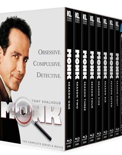 Monk: The Complete Series & Movie Blu-ray (2025)