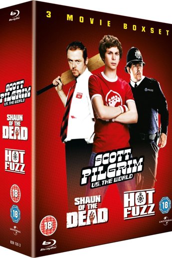 Scott Pilgrim vs The world / Shaun of the dead / Hot Fuzz